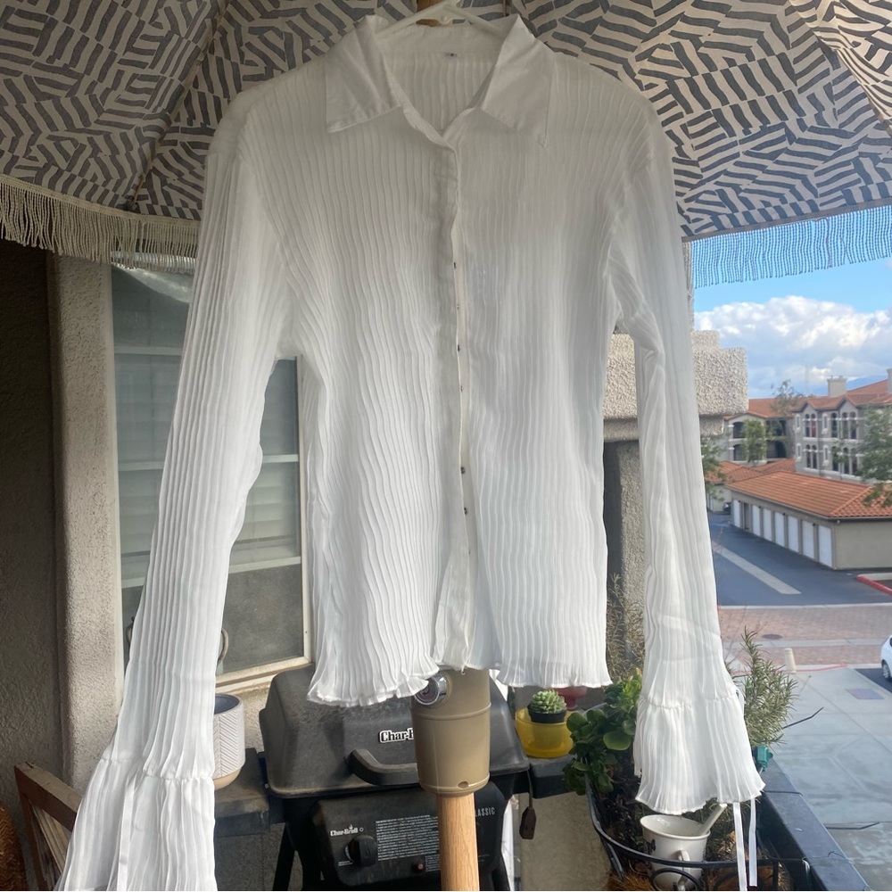 Amazon Fashion button down blouse